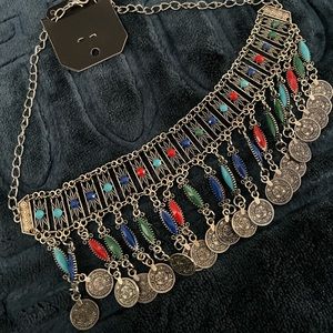 Afghan jewelry necklace